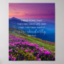 Search for abundant life posters John 10 10