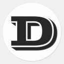 Search for the letter d stickers Alphabet