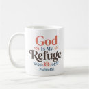 Search for refuge in god mugs Religious