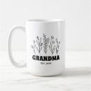 Search for simple flower mugs Grandma