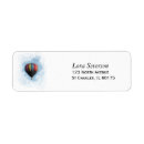 Search for flight return address labels Sky
