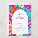 Search for fuchsia sweet 16 invitations Summer
