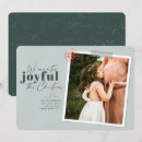 Search for joyful christmas cards Green
