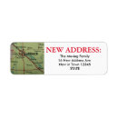 Search for texas shape return address labels Map