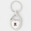 Search for cartoon pug key rings Animal