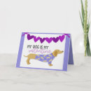 Search for dachshund valentines day cards Cute