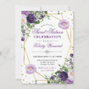 Search for spring sweet 16 invitations Purple