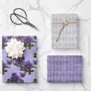 Search for purple skulls wrapping paper Black