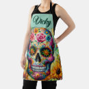 Search for day of the dead aprons Floral