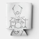 Search for rock band can coolers Illustration