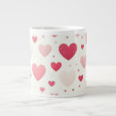 Search for large red heart mugs Valentines