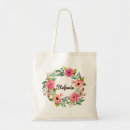 Search for floral wreath tote bags Bridesmaid