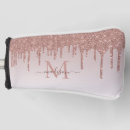 Search for glitter golf head covers Rose gold
