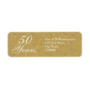 Search for fiftieth anniversary labels Stylish