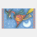 Search for flying witch stickers Whimsical