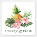 Search for baby shower envelope seals Pineapple
