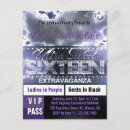 Search for vip pass invitations Sixteen