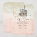 Search for castle wedding invitations Princess