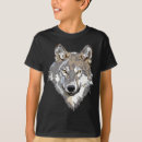 Search for wolf boys tshirts Wildlife