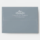 Search for calligraphy envelopes Dusty blue