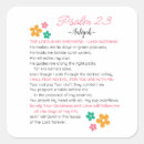 Search for psalms 23 stickers Bible verse