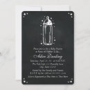 Search for vintage chalkboard invitations White