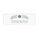 Search for rustic monogram return address labels Watercolor