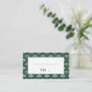 Search for botanical place cards Green