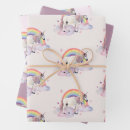 Search for pink unicorn wrapping paper Rainbow