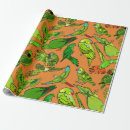 Search for parrot wrapping paper Birds
