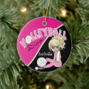 Search for girl volleyball christmas tree decorations Team