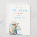Search for goat birthday invitations Watercolor
