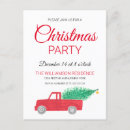 Search for truck christmas invitations Watercolor