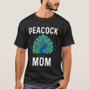 Search for peacock feather tshirts Bird