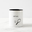 Search for tennis rackets mugs Black