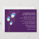 Search for peacock feather wedding invitations Elegant