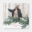 Search for holiday photo magnets Greenery