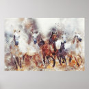Search for watercolor horses posters Wild