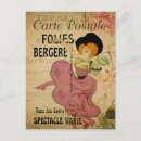 Search for can can dancer postcards Vintage