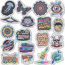 Search for trippy art stickers Hippie