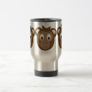 Search for monkey travel mugs Cute