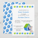 Search for green dog invitations Blue