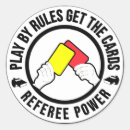 Search for refereeing stickers Soccer referee
