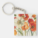 Search for red poppies key rings Florals
