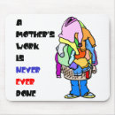 Search for funny work quotes mouse mats Unique
