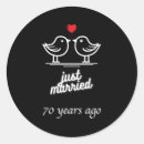 Search for diamond anniversary wedding stickers Marriage milestone