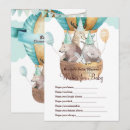 Search for bears 4x6 invitations Boho