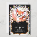 Search for fawn birthday invitations Forest