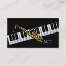 Search for jazz business cards Keyboard