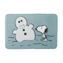 Search for snoopy bath mats Snowman